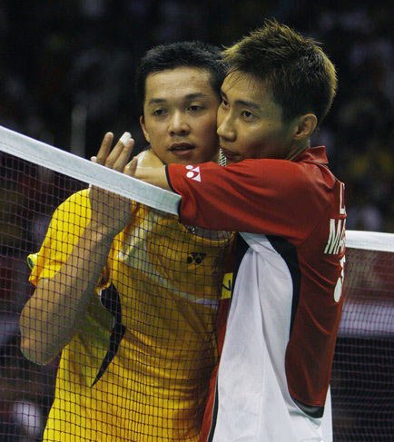 印尼羽毛球队碾压英格兰羽毛球队，陶菲克高光表现